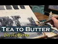 How Tea to Butter Works The Secret to Watercolor Paint Consistency