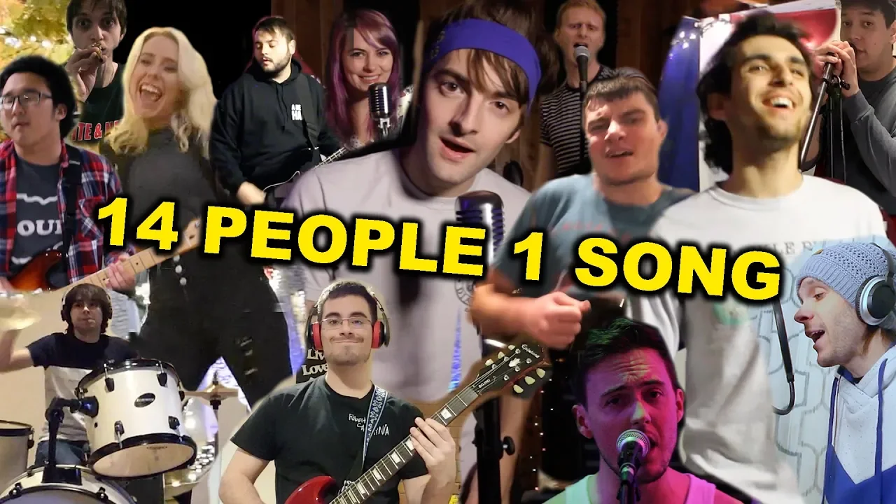14 People 1 Song! (Jimmy Eat World "The Middle" Cover) 14 People 1 Song! (Jimmy Eat World "The Middle" Cover)