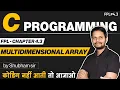 4 3 Multidimensional array using C programming FPL Fundamental of Programing Language