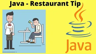 Java - Switch Case Static Block HashMap Restaurant Tip Example Demo Code InterviewDOT