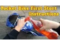 Pocket Bike 50cc - First Start Instructions