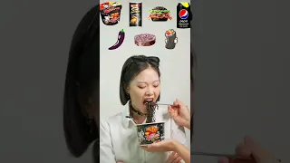 The Strangest Girl Tries The Challenge Of Eating Spicy Korean Indomie And Korean Food That Will S 