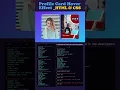Profile Card Hover Effects Modern UI Design Using HTML CSS Creative Hover Animation