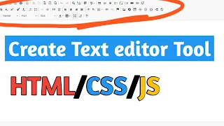 How to create Online HTML Editor like WordPress Hindi JS