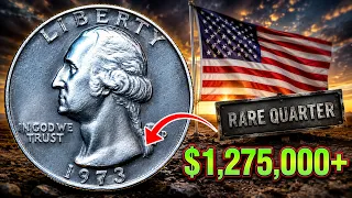 SUPER RARE 1973 ERROR QUARTER DOLLAR WORTH MILLION LUCKY IF YOU HAVE THIS