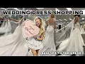 WEDDING DRESS SHOPPING David s Bridal Finding my Dream Wedding Dress
