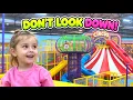 Don t Look Down Extreme Indoor Playground Challenge Ria x Arisha