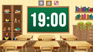 19 Minute Timer with Fun Playful Kids Music Instrumental Countdown