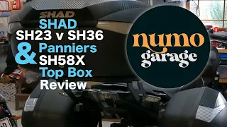 SHAD SH23 and SH36 Panniers Top Box SH58X