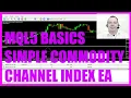LEARN MQL5 TUTORIAL BASICS - 46 SIMPLE COMMODITY CHANNEL INDEX EA