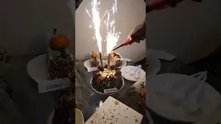 Sparkling Candle Birthday Cake  Sparkling Candle Birthday Cake