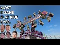 Riding the most INSANE Flat Ride EVER North Brunswick Youth Sports Fair Vlog
