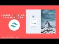 TailwindCSS - Login UI