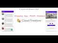 2 Layouts Navigation Graph Shopping App VM Firestore
