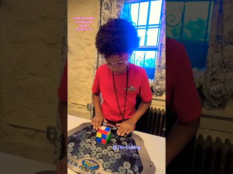2.66 Seconds! 2x2 R1,S1 AGTIGJ '26 #fyp #shorts #speedcubeshop #wow #fast #fun #how #what #viral