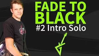 Download How To Play Fade to black Guitar Lesson #2 Intro Solo - Metallica Tutorial MP3