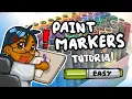 How to use paint markers tutorial