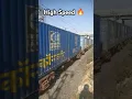 Lagu Indian Railway High Speed Freight Goods Train Concar Container #shorts #shortvideo #train