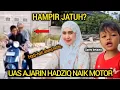Download Lagu MENENGANGKAN HADZIQ BELAJAR SEPEDA MOTOR KE UAS - JATUH?