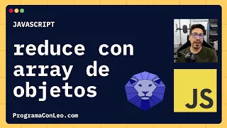 Funcion REDUCE con Array de Objetos JavaScript