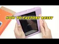 Amazon Fire Kids Tablet How to Factory Reset