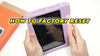 Amazon Fire Kids Tablet How to Factory Reset