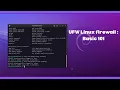Stop Hackers Simple Linux Firewall Setup
