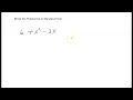 Write the Polynomial in Standard Form