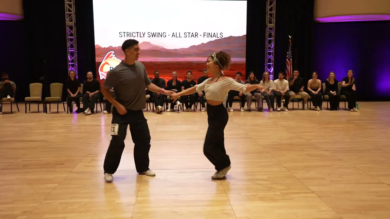 Xenia Rocco and Aaron Nuno - All Stars Strictly Final - Desert City Swing 2025