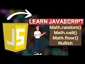 JavaScript Tutorial random Math floor Math ceil Math round