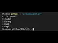 Membuat Program Kalkulator Menggunakan Python