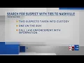 Logan County authorities seeking suspect with ties to Nashville