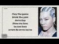 TAEYANG LIVE FAST DIE SLOW Easy Lyrics