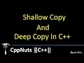 Shallow Copy And Deep Copy In C