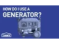 How Do I Use A Generator DIY Basics