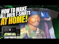 How To Start An All Over Sublimation T-Shirt Business With 500