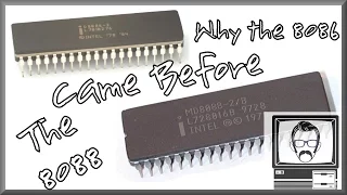8088 8086 CPUs Why 16 bit Came Before 8 bit Byte Size Nostalgia Nerd