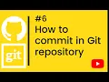 Git Tutorial how to commit in git repository