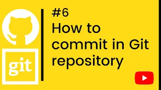 Git Tutorial how to commit in git repository