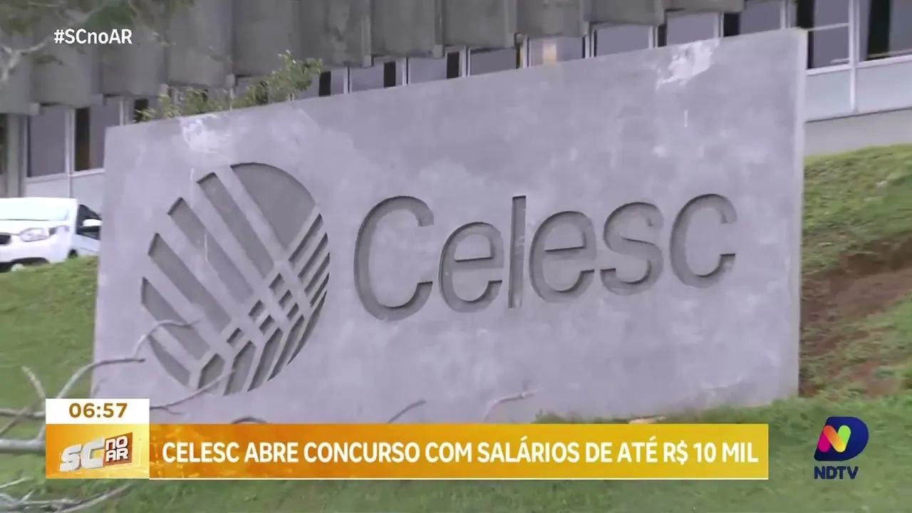 CELESC lança concurso público com salários acima de R$ 10 mil