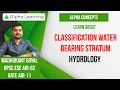 Lagu Classification Water Bearing Stratum | Hydrology | Madhukant Goyal (IES) | #AlphaConcepts
