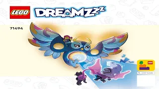 💤 LEGO instructions 💤 DREAMZzz 💤 71494 💤 Zoey's Time Owl 💤