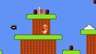 TAS NES Super Mario Bros warpless by HappyLee Mars608 in 18 36 78