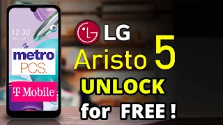 how to unlock LG Aristo 5