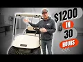 Flipping GOLF CARTS Could Make you An Extra 2000 A Month