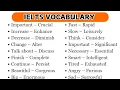 IELTS VOCABULARY PART 2 ielts vocabulary words english learn with meaning vocabulary for ielts