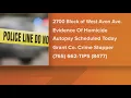 Grant County deputies investigating homicide in Marion