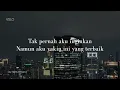 VSLO: Ello - Kisah Kita T'lah Usai (Lyrics) | Vinyl Mode & City Night Ambiance
