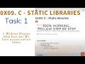 0x09 C - Static libraries ALX 1 Without libraries what have we We have no past and no future2