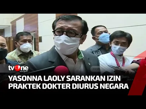 Bukan Lagi IDI, Menteri Yasonna Ingin Izin Praktik Dokter Diurus Negara